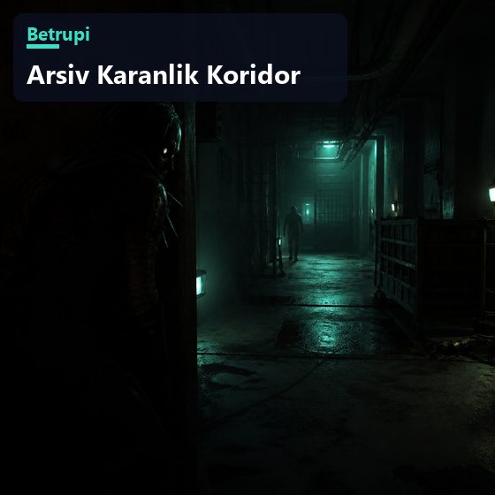 Karanlık Koridor oyununda avcı rolündeki oyuncunun beklediği köşe