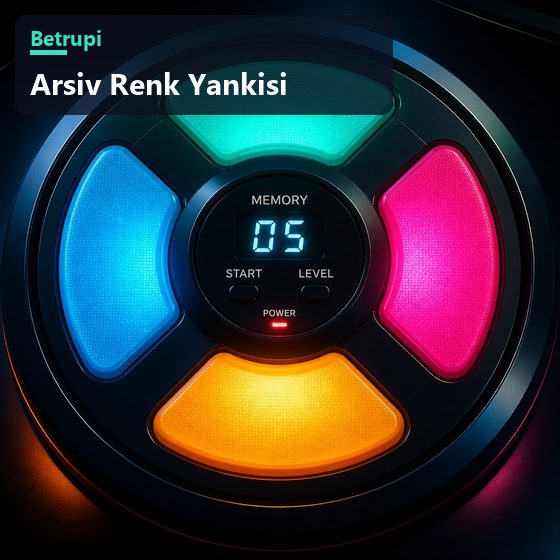 Renk Yankısı oyununda uzayan renk dizisi ekranı