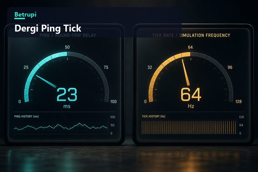 Ping ve tick rate rehberi Ping ve tick rate arasındaki farkı gösteren ağ gecikmesi görseli