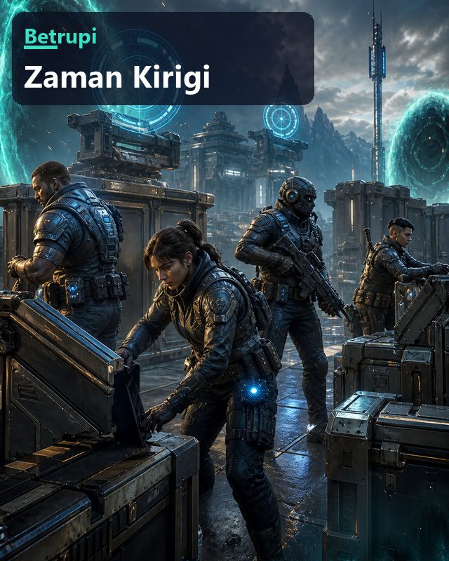 Zaman Kırığı oyununda dalga arasında savunma kuran dört kişilik ekip